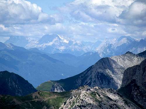 Threethousander in Dolomites