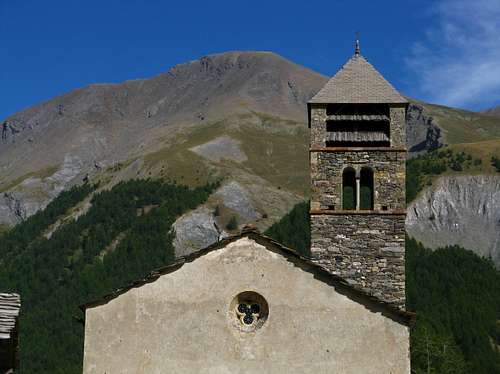 Maljasset ancient church
