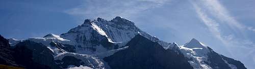 Jungfrau and Silberhorn