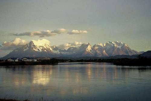 Global view Torres Paine,...