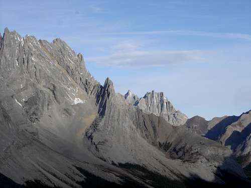 'Elpoca Tower' from upper Elbow River
