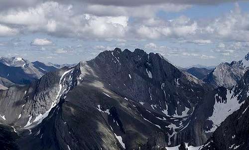 Tombstone Mountain (North)
