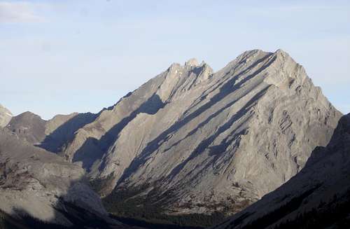 Tombstone Mountain (north and south)