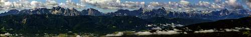 Gerlitzen panorama - Julian Alps!