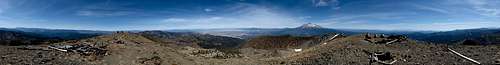 Mt Eddy summit panorama