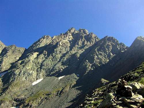 South side of pizzo di Coca