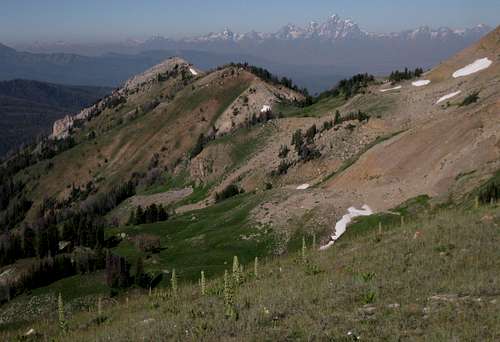 Spur and the Tetons