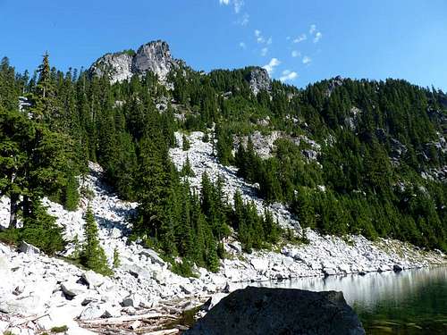 Mount Fernow and Jakes Lake