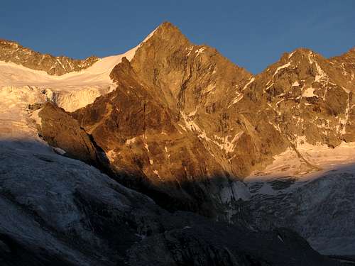 The Trifthorn (3728m) in evening gold