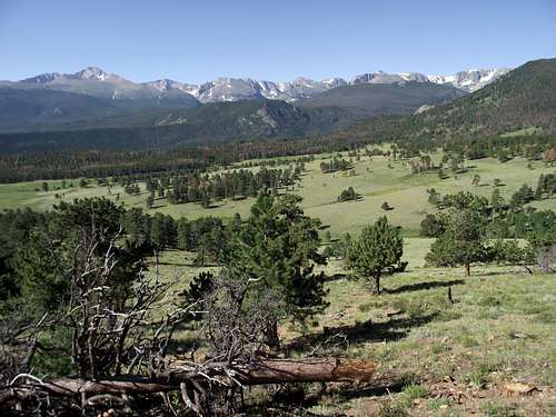 Rocky Mountain National Park Peaks