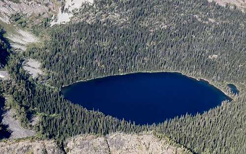 Upper Hanging Valley Lake