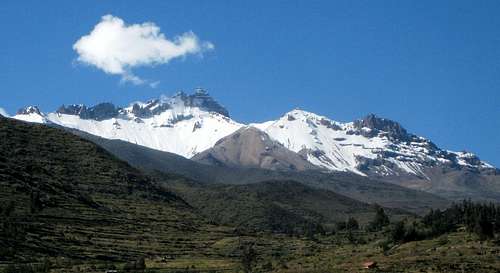 Nevado Hualca Hualca (6025m) from near Cabanaconde