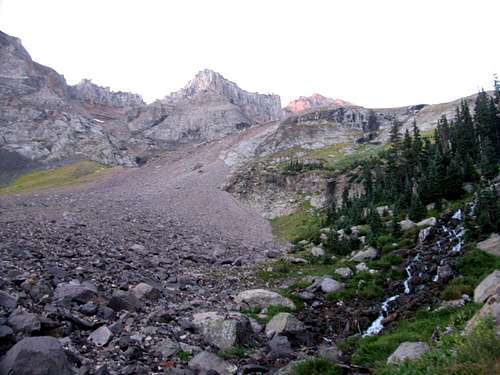 Upper Basin West of Blue Lakes