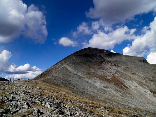 Clouds forming over Quandary