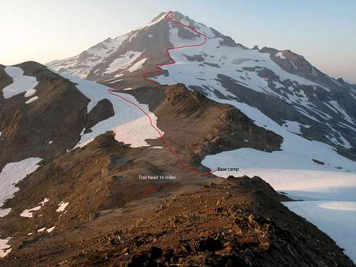 Glacier Peak - White Chuck / Cool Glacier route