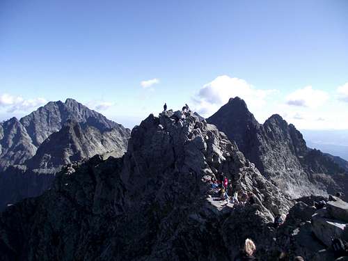 Gierlach (2655m) - Rysy (2503m) - Vysoka (2547m)
