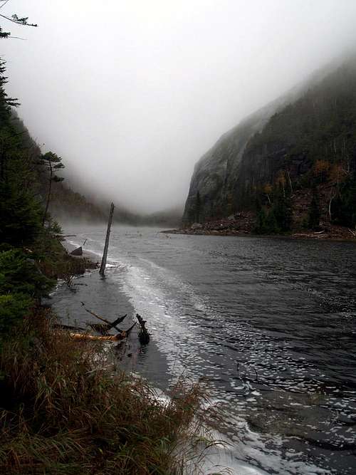 A Rainy Day and Mt. Colden's Trap Dike