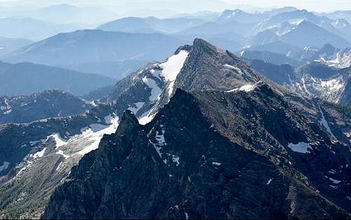 A Peak and Snowshoe Peak