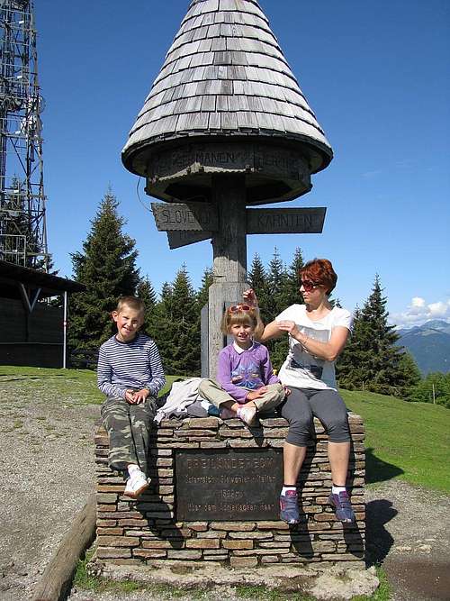 Sceond monument of friendship Slovenia/Austria/Italy