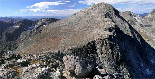 Mount Julian from the summit...