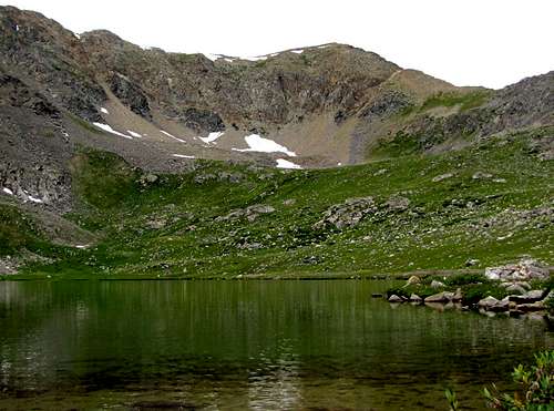 Peak 13253 ft & Lake 12155 ft