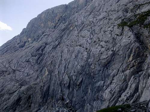 Alpspitze North wall