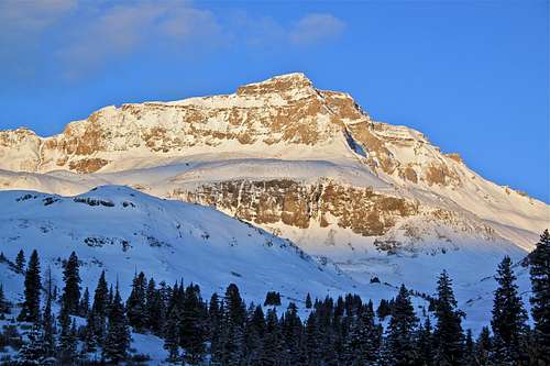 Morning glow Gilpin Peak 