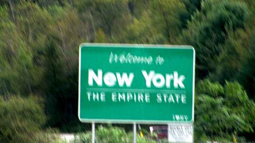 New York Welcome I-84 E