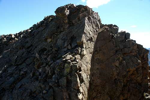Looking up from the notch