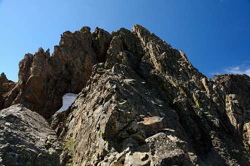 The upper Northeast Ridge