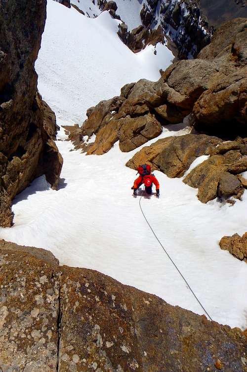 Couloir to Upper Face