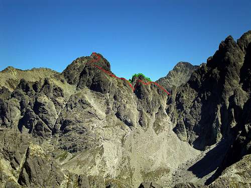 South ridge from Rohatka