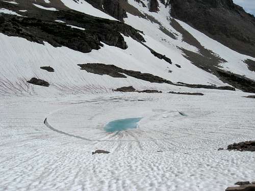 Kit Lake Frozen in August
