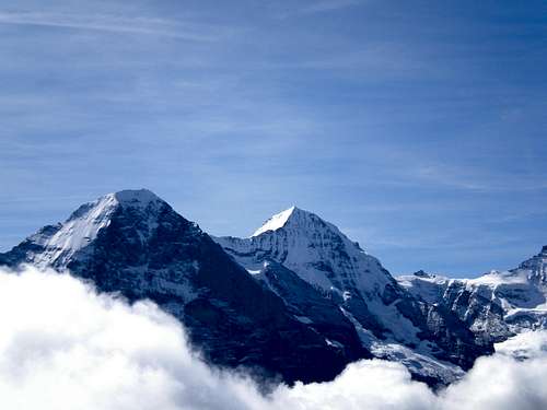 Eiger and Monch