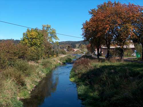 Upper Bóbr near  Kamienna Góra