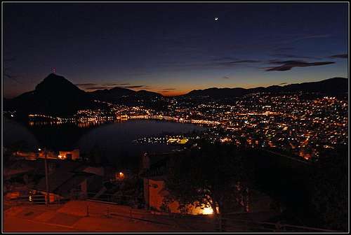 Lugano by night