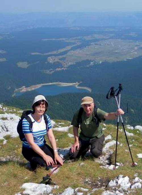 Pensioners in the mountains. Durmitor.
