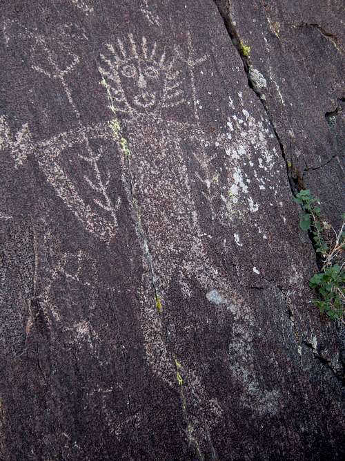 Naked Man Petroglyph