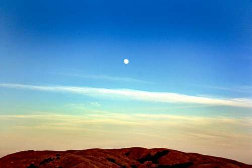 Moon over Loma Alta