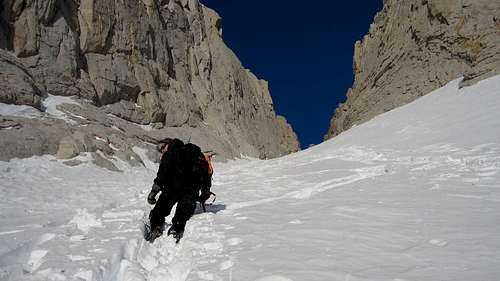 Anders on the Couloir