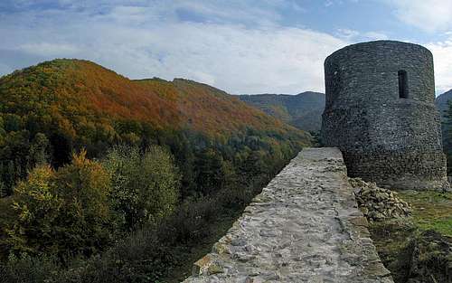 Castle Tower in Rytro