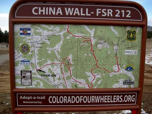 4WD routes around China Wall