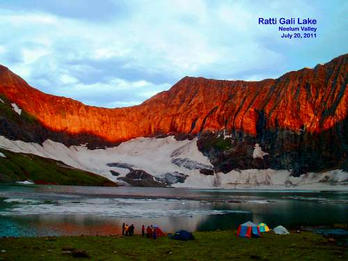 Ratti Gali Lake (Neelum Valley) Pakistan