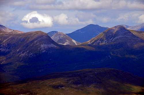 View from Buachaille Etive Mor