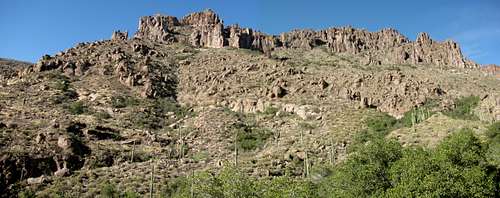 South Rim of Peralta Canyon