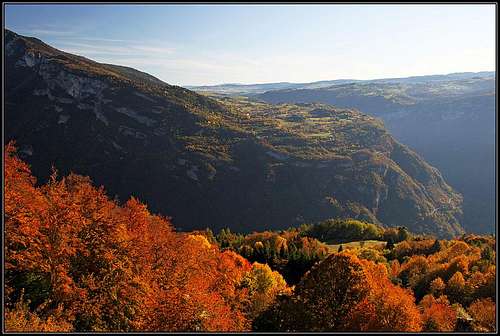 Autumn on Tonezza plateau