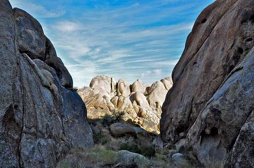 Another corridor in The Alabama Hills
