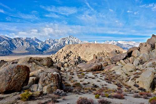 Whitney Group seen from The Alabama Hills