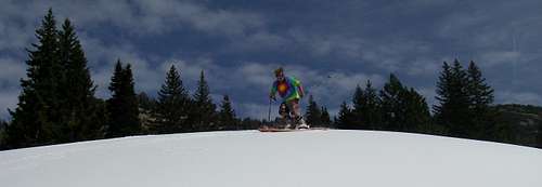 Troy skiing Alta 2011