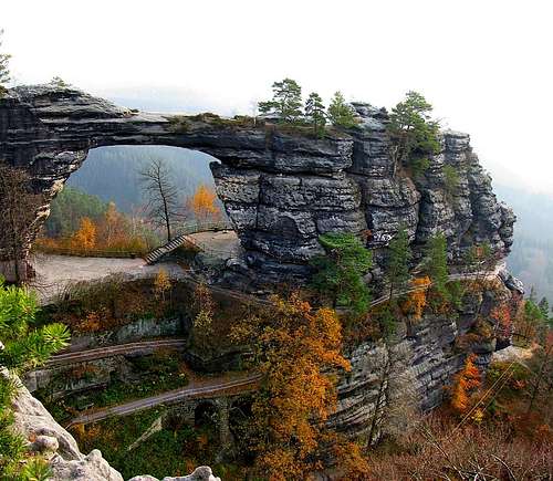 The biggest rock arch in Europe